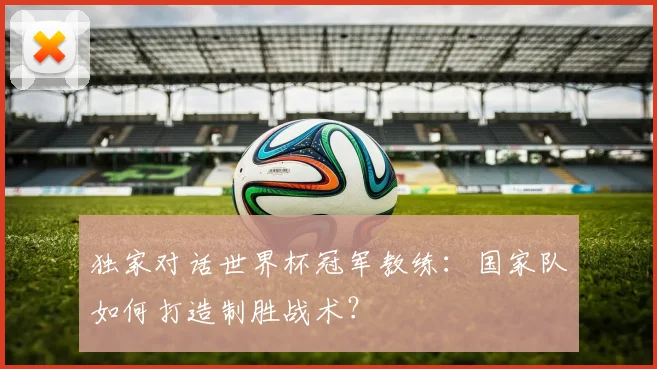独家对话世界杯冠军教练：国家队如何打造制胜战术？